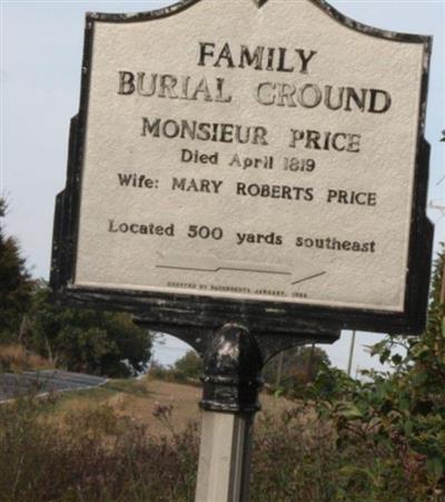 Monsieur Price Family Burial Ground on Sysoon