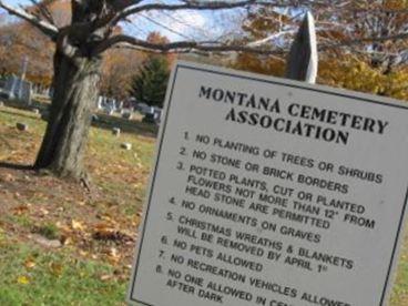 Montana Baptist Cemetery (Harmony) on Sysoon