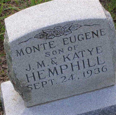 Monte Eugene Hemphill on Sysoon