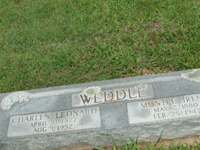 Montee Irene Nelms Weddle on Sysoon