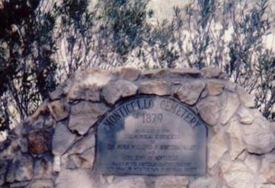 Monticello Cemetery on Sysoon