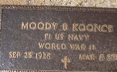Moody B. Koonce on Sysoon