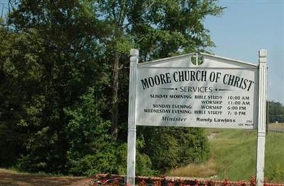 Moore Church of Christ Cemetery on Sysoon