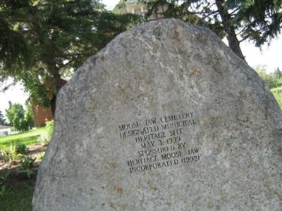 Moose Jaw City Cemetery on Sysoon