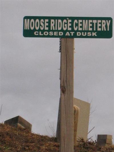 Moose Ridge Cemetery on Sysoon