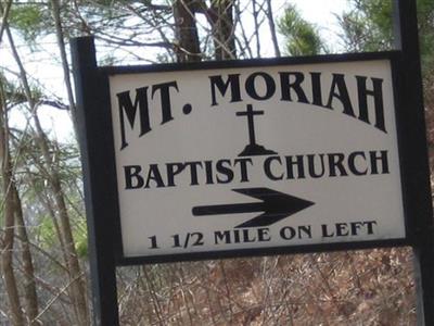 Mount Moriah Baptist Church Cemetery on Sysoon