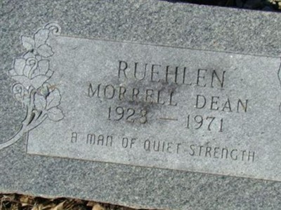 Morrell Dean Ruehlen on Sysoon