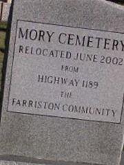 Mory Cemetery on Sysoon