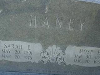 Mose Preston Haney on Sysoon
