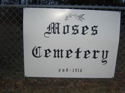 Moses Cemetery on Sysoon