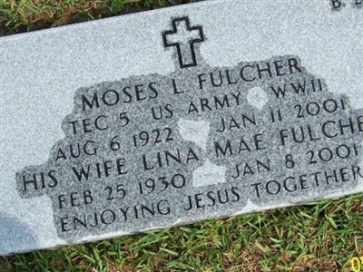 Moses L Fulcher on Sysoon