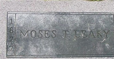 Moses T. Leary on Sysoon