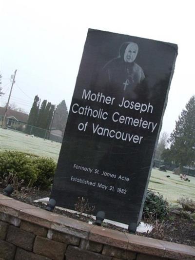 Mother Joseph Catholic Cemetery on Sysoon