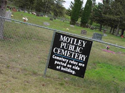 Motley Public Cemetery on Sysoon