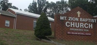 Mount Zion Baptist Church Cemetery on Sysoon