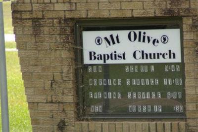 Mount Olive Baptist Church Cemetery on Sysoon