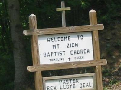 Mount Zion Baptist Church Cemetery on Sysoon