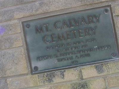 Mount Calvary Cemetery on Sysoon