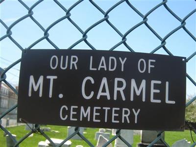 Our Lady of Mount Carmel Catholic Cemetery on Sysoon