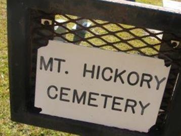 Mount Hickory Cemetery on Sysoon