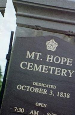 Mount Hope Cemetery on Sysoon