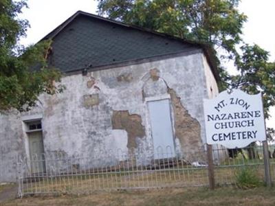 Mount Zion Nazarene Church Cemetery on Sysoon