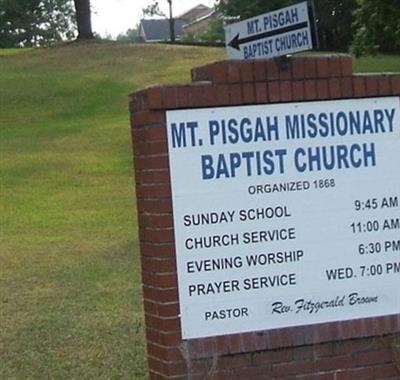 Mount Pisgah Cemetery on Sysoon