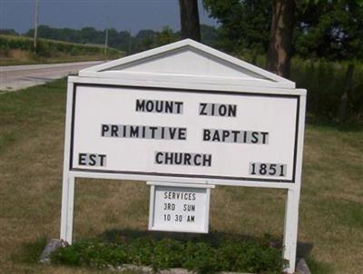 Mount Zion Primitive Baptist Cemetery on Sysoon