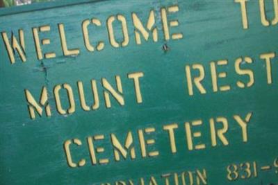 Mount Rest Cemetery on Sysoon