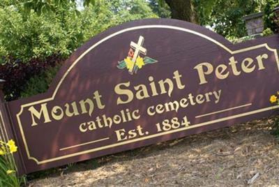 Mount Saint Peter Catholic Cemetery on Sysoon