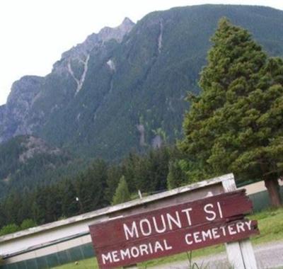 Mount Si Memorial Cemetery on Sysoon