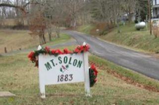 Mount Solon Cemetery on Sysoon