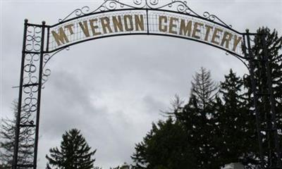 Mount Vernon Cemetery on Sysoon