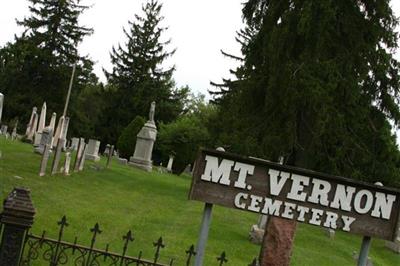 Mount Vernon Cemetery on Sysoon