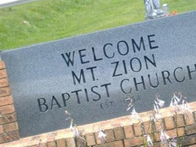 Mount Zion Cemetery on Sysoon