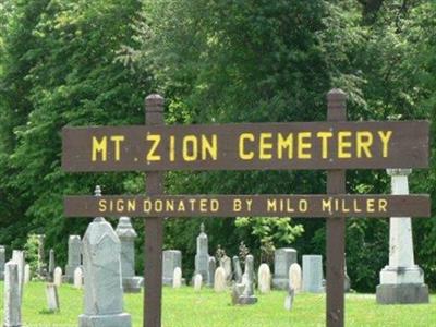 Mount Zion Cemetery on Sysoon