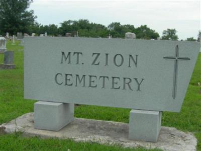 Mount Zion Cemetery on Sysoon