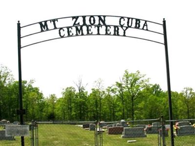 Mount Zion Cuba Cemetery on Sysoon