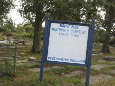 Mount Zion Historical Cemetery on Sysoon