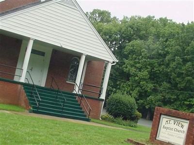Mountain View Baptist Church Cemetery-Albemarle on Sysoon