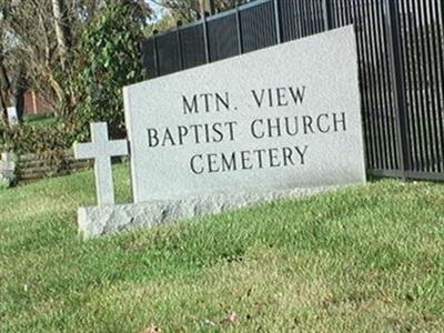 Mountain View Baptist Church Cemetery on Sysoon