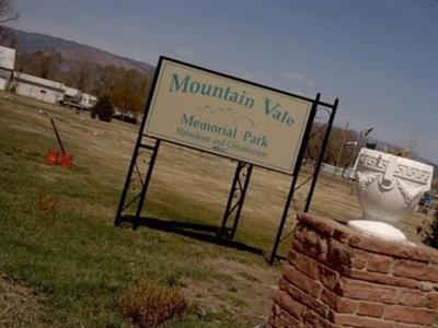 Mountain Vale Memorial Park on Sysoon