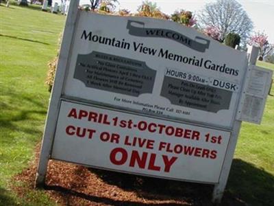 Mountain View Memorial Gardens on Sysoon