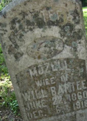 Mozell Bartee on Sysoon