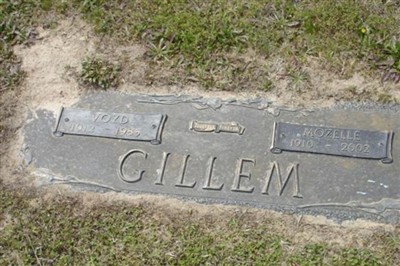 Mozelle Gillem on Sysoon