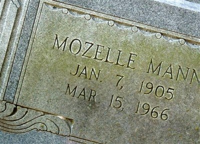 Mozelle Stone Mann on Sysoon