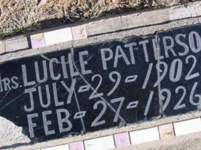 Mrs Lucile Patterson on Sysoon