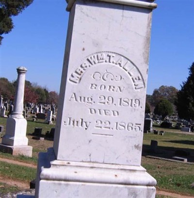 Mrs. William T. Allen on Sysoon
