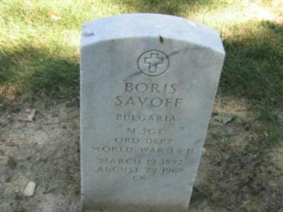 MSgt Boris Savoff on Sysoon