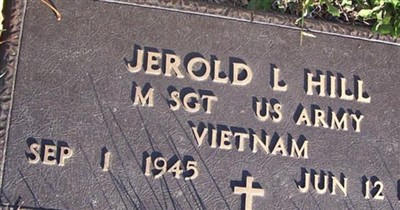 MSgt Jerold L Hill on Sysoon